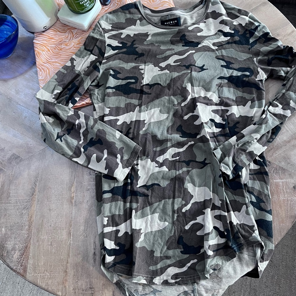Men's PacSun Long Sleeve Shirt, Size Med